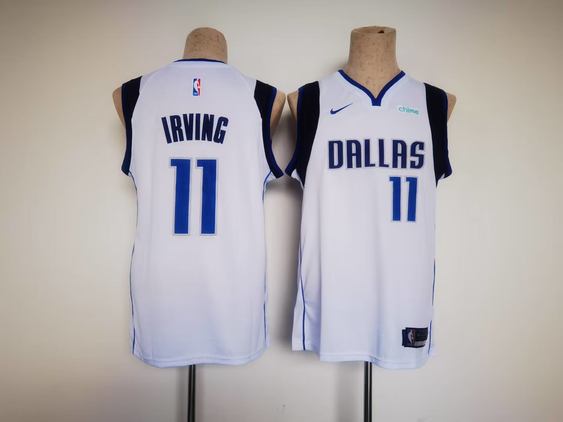 Men Dallas Mavericks #11 Irving White Game Nike 2023 NBA Jersey->dallas mavericks->NBA Jersey